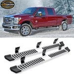 Fit 99-16 Ford F250 Super Duty Crew Cab 6" Running Boards Side Step Bar Silver. Fixed Price $164.98.