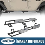 Hooke Road Running Board Nerf Side Step Bars For 2018-2026 Jeep Wrangler Jl 4DR. Fixed Price $149.84.
