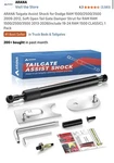 Arana Truck Tailgate Assist Shock For Dodge Ram 1500 2009-2018, Class. Fixed Price $16.99.